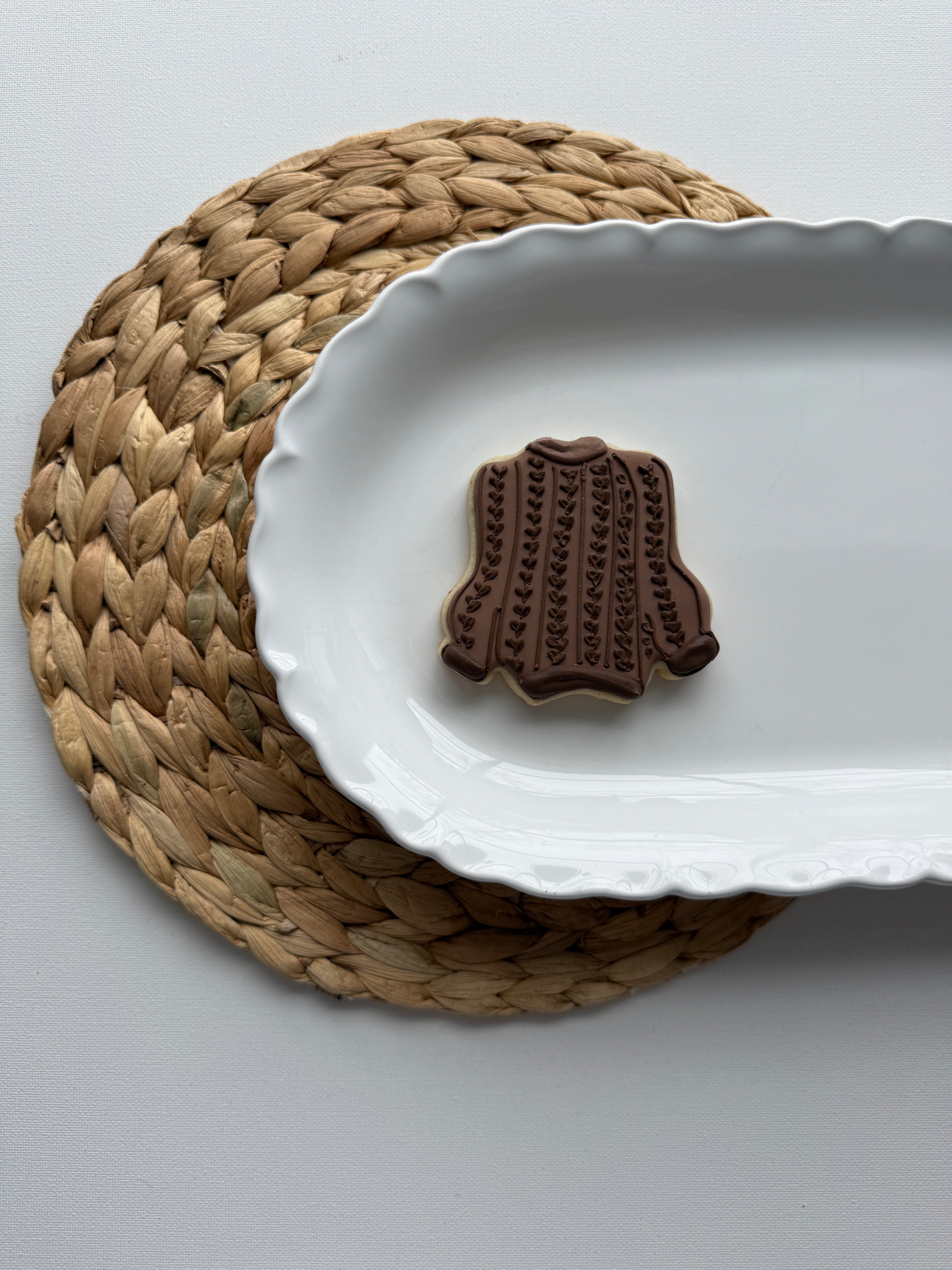 Knit Sweater Cookie Cutter